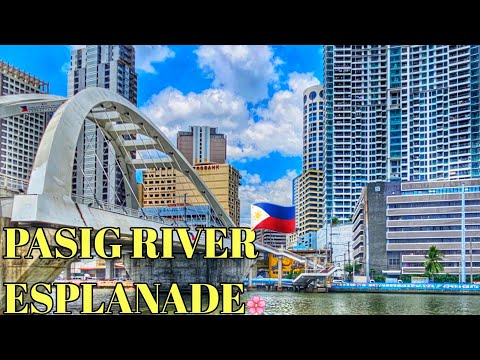 【4K】PASIG RIVER ESPLANADE MARCH 2025