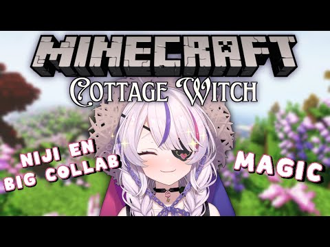 【MINECRAFT】A WORLD OF MAGIC!! Cottage Witch EN Server【Maria Marionette | NIJISANJI EN】