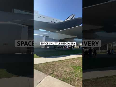 SPACE SHUTTLE DISCOVERY ATTACHED TO 747 Plane #shorts #spacex