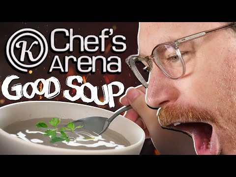 Our clearly new soup in Chef's Arena (Kebab Chefs!)