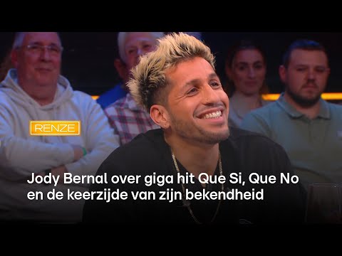 Jody Bernal over giga hit Que Si, Que No en de keerzijde van zijn bekendheid | RENZE