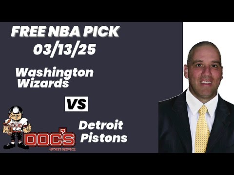 NBA Picks - Wizards vs Pistons Prediction, 3/13/2025 Best Bets, Odds & Betting Tips | Docs Sports