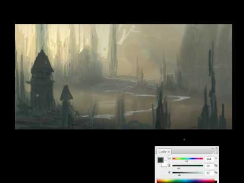 Speedpainting Concept Art Demo