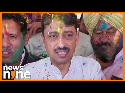 “Message of Love…” Congress MP Imran Masood Celebrates Holi in Saharanpur | News9