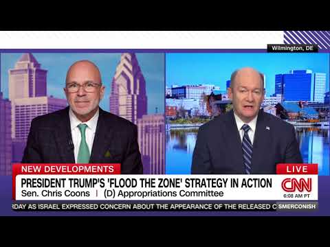 As Trump shutters USAID, Michael & Senator Chris Coons debate "soft power" & Sesame Street in Iraq.