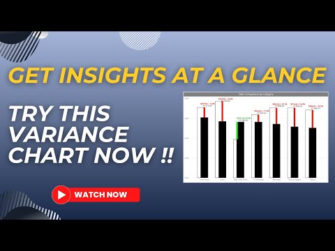 Take Your Bar Charts to Next Level | IBCS Style Variance Chart in Power BI | MiTutorials