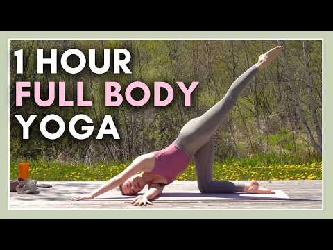 1 hour Yoga for Flexibility, Strength & Balance - Intermediate Slow Flow