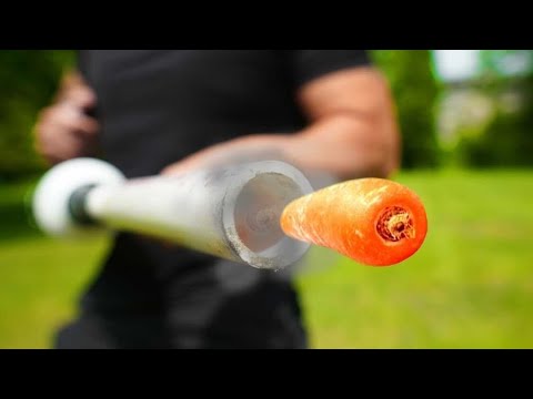 I Built a Carrot Cannon.