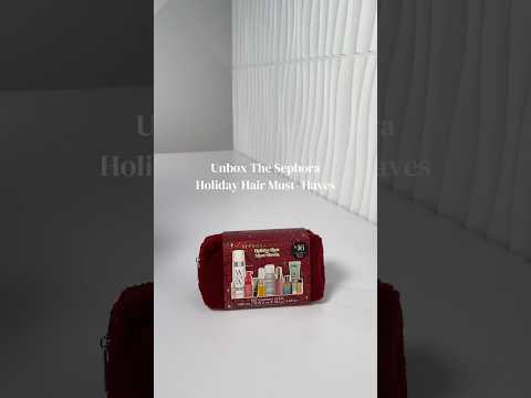 Sephora Holiday Hair Gift Set✨🎁 #shorts #sephora #giftsforher #haircare #holidayhair