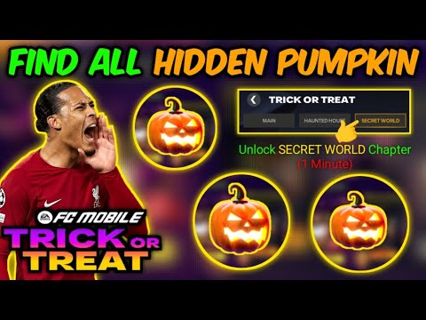 How to Find All 3 Hidden PUMPKINS 🎃 - Unlock SECRET WORLD Chapter - TRICK or TREAT Event