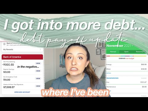 DEBT PAYOFF UPDATE | I got into more debt...