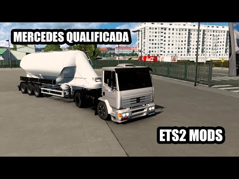 Essa mercedes tem um problema sério! - Mod Euro Truck Simulator 2 1.50 #37