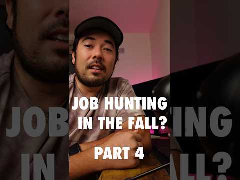 Why you should apply for jobs in the Fall - part 4 #shorts #careeradvice #jobsearch #jobsearchtips