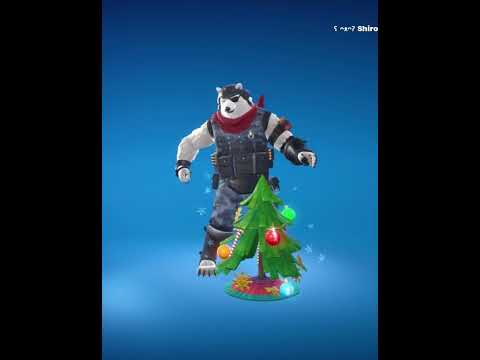 New Lil' Wintersfest Tree Winterfest Emote #shorts #epicpartner #fortnite #codeshirokuma