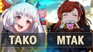 GBVSR:🔥Tako (Vikala) Vs mtak (Beatrix)🔥| High Level Gameplay.