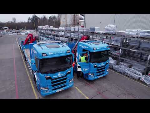 Hill & Smith #Scania vehicles supplied by #Keltruck