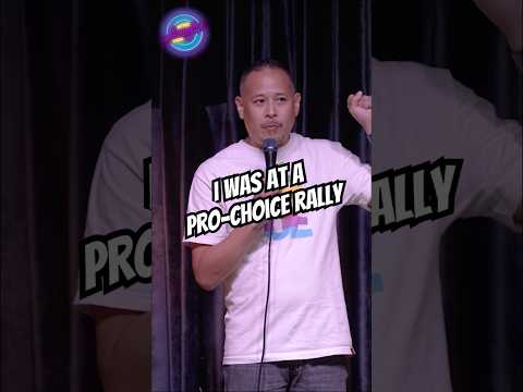 When a pro-choice rally takes a hard left 🎤: Josef Anolin #standupcomedy #comedian #prochoice