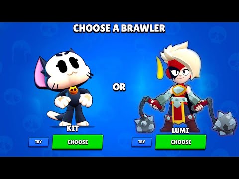 CHOOOSE NEW BRAWLERS😎🔥💖 NEW FREE GIFS🎁👍 BRAWL STARS NEW UPDATE🤢🔥