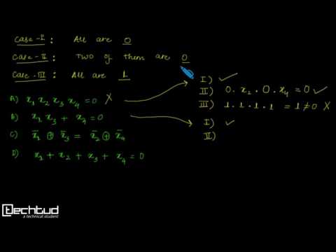 A problem on boolean expression | Digital Logic