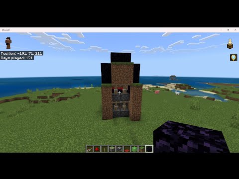 hidden slime piston door