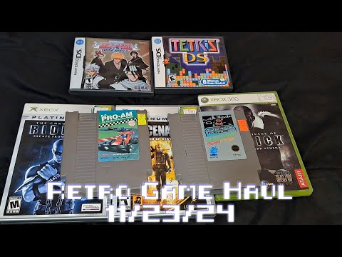 Retro Game Haul- 11/23/24