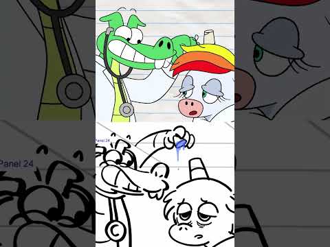 Dr Dragon! 🩺 Side by Side (Animation Meme) #boyanddragon #shorts