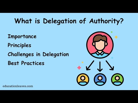 Delegation of Authority | Meaning, Importance, Principles, Challenges