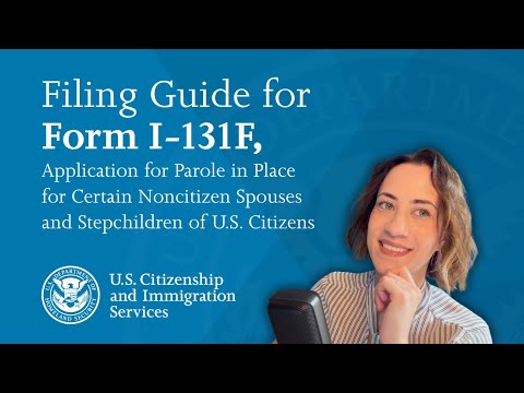 I-131F PAROLE IN PLACE STEP BY STEP GUIDE FOR UNDOCUMENTED SPOUSES Keeping Families Together