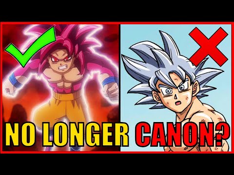 Has Super Saiyan 4 Made DBS + GT NOT CANON