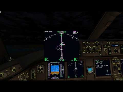 [FSX 2017] Flight Simulator X 2017 Steam Landing Mumbai at Night 1080P 60FPS