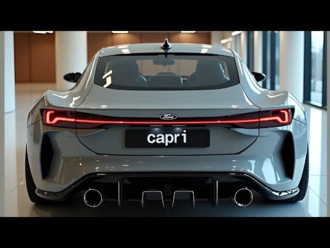 "The Legendary Ford Capri Returns: A Bold Electric Rebirth for 2025"