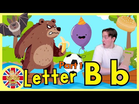 Learn Letter B-Phonics sounds of Alphabet-Learn ABC Phonics-Letters-Kindergarten-preschoolers