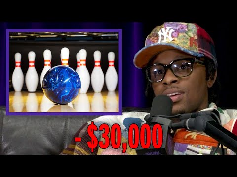 Toosii Lost $30,000 Bowling