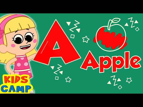 🍎 Apple Song For Kids | KidsCamp Nursery Rhymes