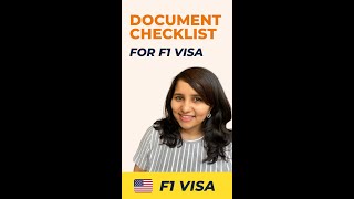 Must see document checklist for F1 visa | Fall 2021