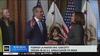 Eric Garcetti sworn in as US Ambassador to India