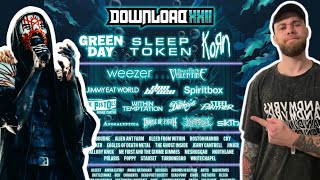 THE DOWNLOAD 2025 LINEUP IS...