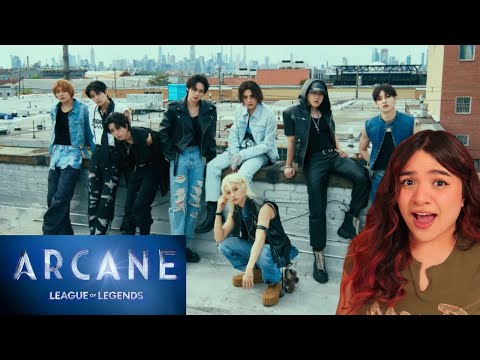 Reacting to Come Play (from the series Arcane League of Legends) - Stray Kids