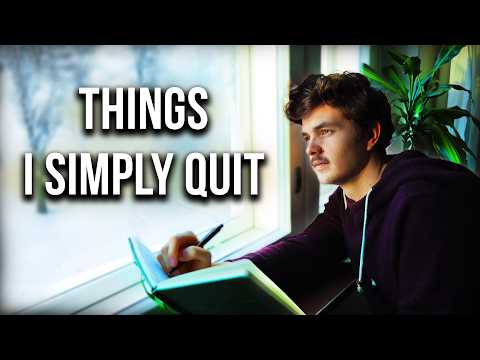 15 Things I Quit To Simplify My Life | Minimalism & Slow Living