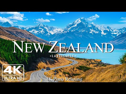 New Zealand 4K - The Majestic Mountains, Lush Forests of the Land of the Long White Cloud