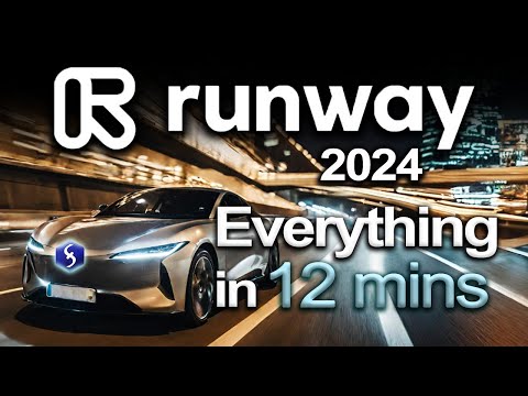 RunwayML - Tutorial for Beginners in 12 MINUTES !  [ FULL GUIDE ]