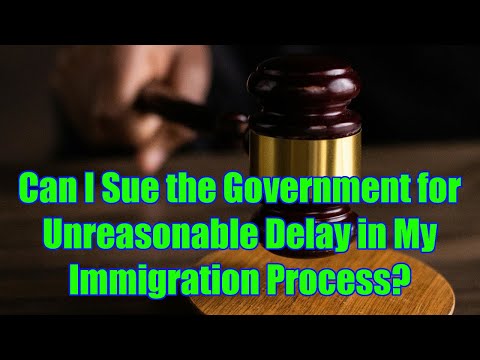 Can I Sue the Government for Unreasonable Delay in My Immigration Case?