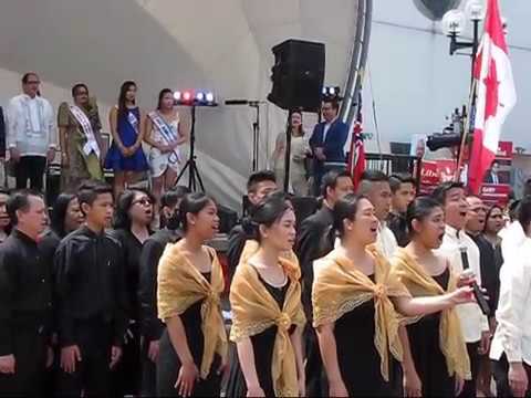 O Canada by the INC Chorale Group at Filipino Heritage Month