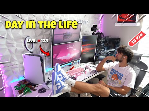 Day In The Life Of A 18 Year Old Content Creator