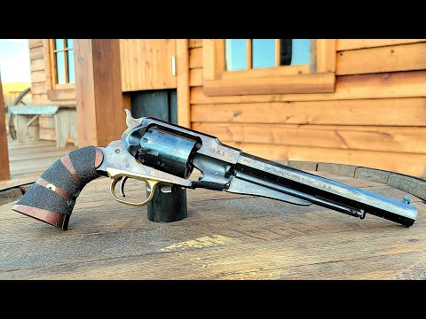 1858 Remington: History, Demonstration, Fanning + Card Shooting Video 3