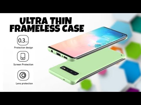 Ultra Thin Frameless Case Hard Matte