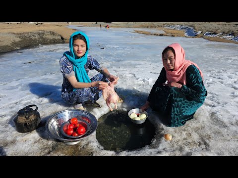 A remote and extremely cold village | Rural life in Afghanistan