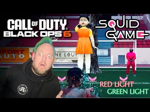 CALL OF DUTY SQUID GAMES RED LIGHT GREEN LIGHT