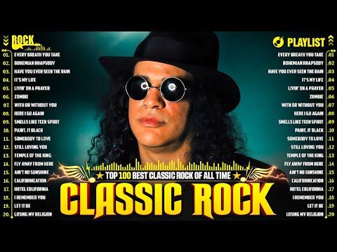 Metallica, Queen, Bon Jovi, The Beatles, U2, ACDC, Aerosmith🔥Classic Rock 70s 80s 90s Full Album