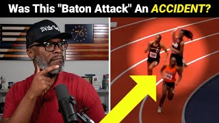 Virginia Track Athlete STRIKES Opponent With A Baton... ACCIDENT?